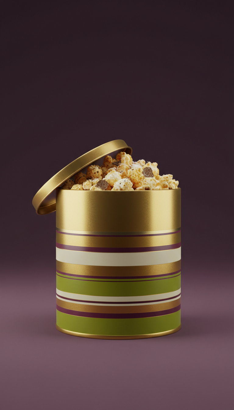 Truffle Parmesan Popcorn Tin