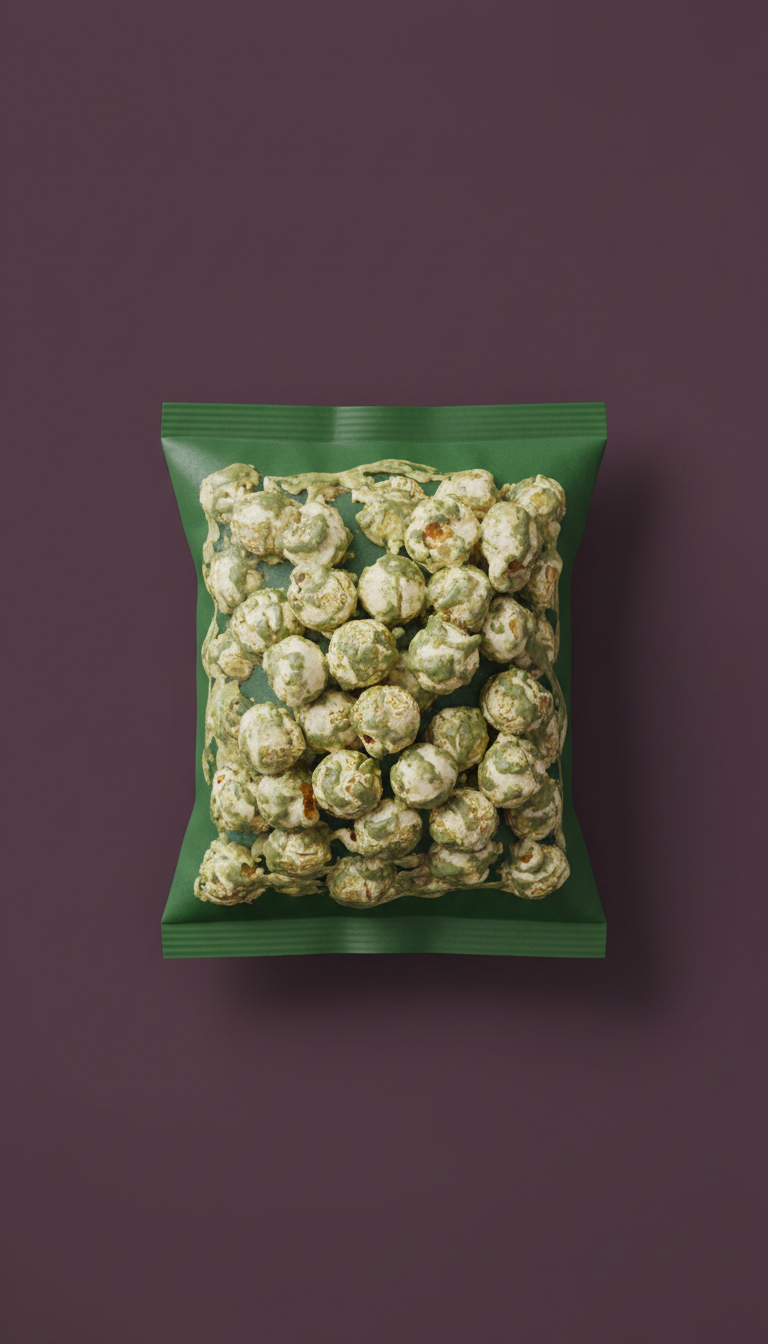 Matcha Drizzle Popcorn Pouch